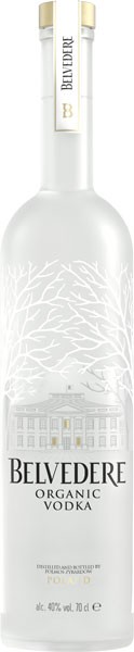 Belvedere Organic Vodka 40% vol. 0,7 l