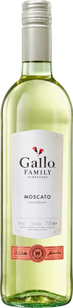 2021 Gallo Moscato Weißwein 0,75 süß l